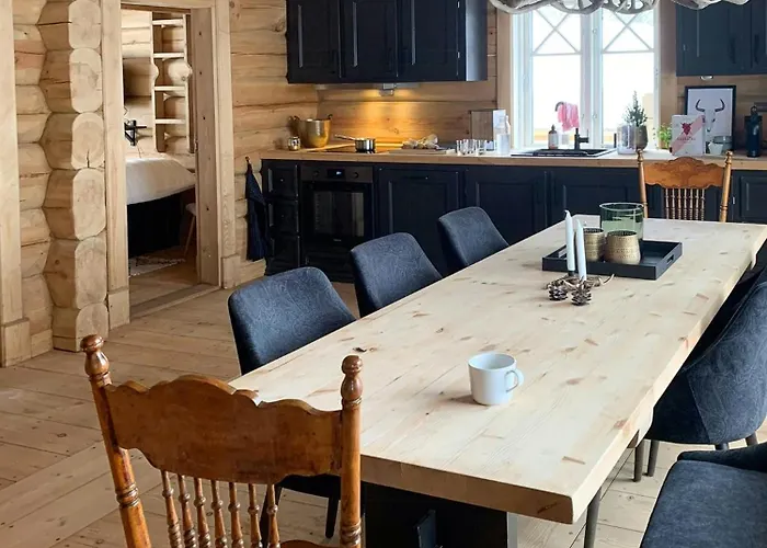 Luxury Log By Hardangervidda Tatil Evi
