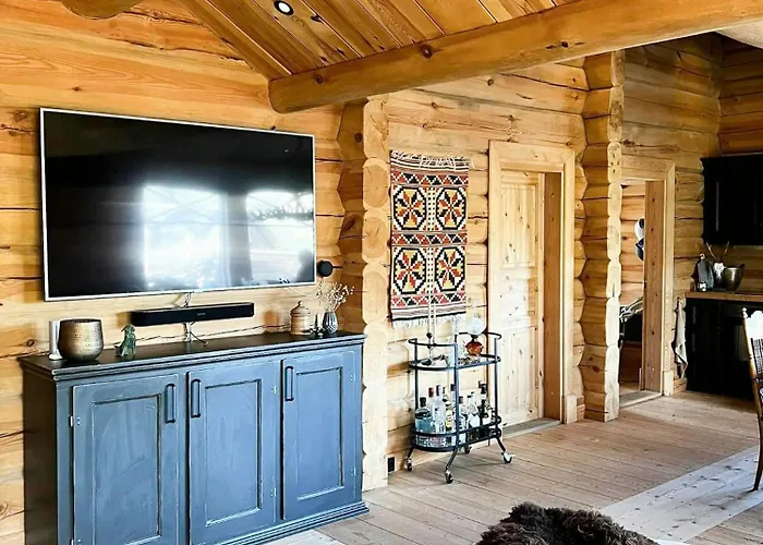 Tatil Evi Luxury Log By Hardangervidda
